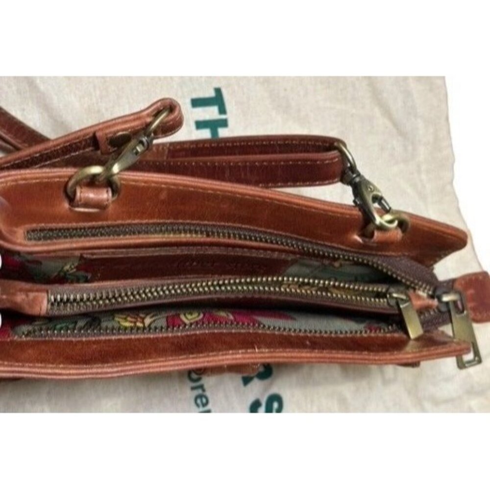The Leather Store Eden Handmade Smartphone Crossbody Bag Shoulder Sling Purse - Picture 11 of 16